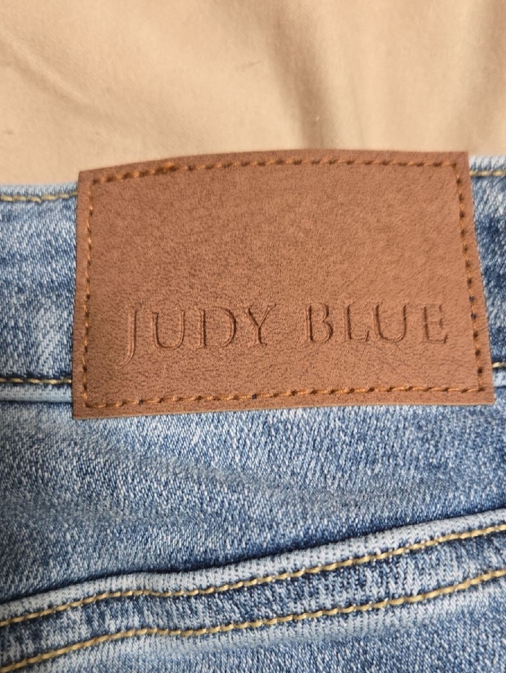 Judy Blue Light Blue Boot Cut Jeans Size 7/28 - Picture 6 of 8